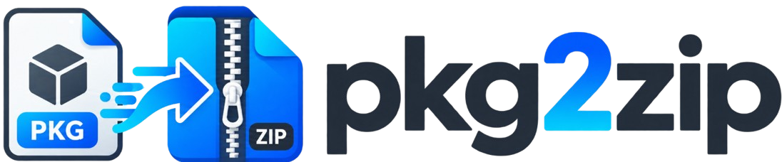 pkg2zip