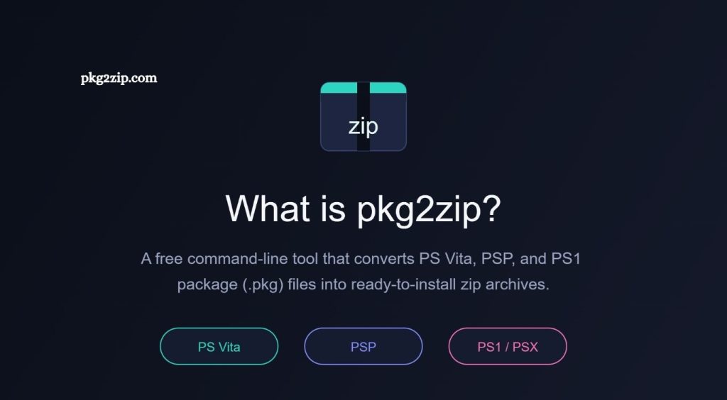 pkg2zip